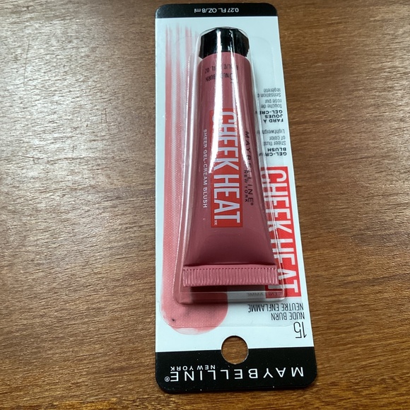 Maybelline Cheek Heat Nude Burn 15 New Sealed 0.27 fl oz/ 8 ml - Picture 5 of 7